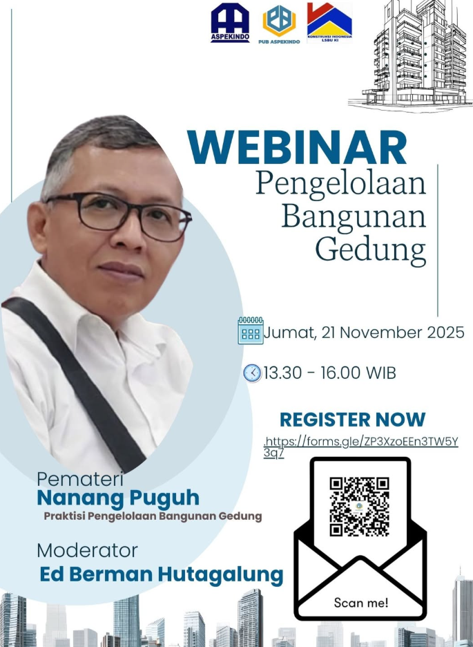 Webinar Pengelola Bangunan Gedung 